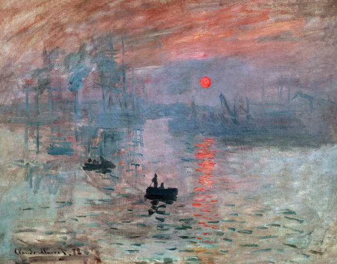 Впечатление. Восходящее солнце / Клод Оскар Моне - Claude Oscar Monet