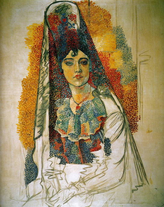 Женщина в шляпе / Пабло Руиц Пикассо - Pablo Ruiz Picasso