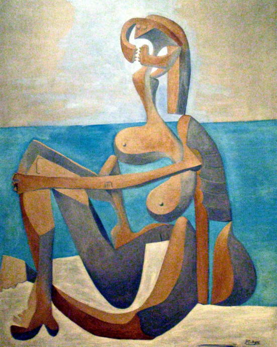 На пляже / Пабло Руиц Пикассо - Pablo Ruiz Picasso