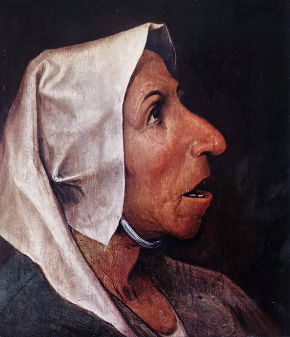 Старая крестьянка / Питер Брейгель cт. - Pieter Bruegel the Elder