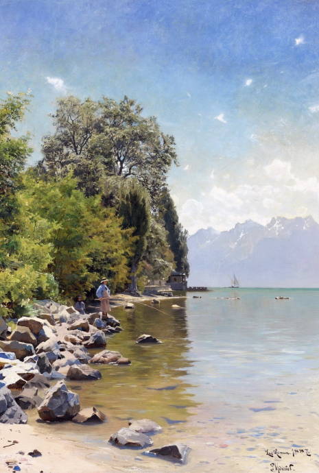 Озеро Леман, Швейцария / Педер Морк Монстед - Peder Mork Monsted