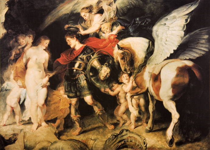 Персей и Андромеда. Около 1622. / Питер Поль Рубенс - Peter Paul Rubens