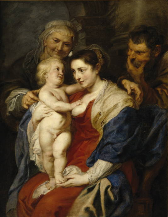 Святое семейство и Святая Анна / Питер Поль Рубенс - Peter Paul Rubens