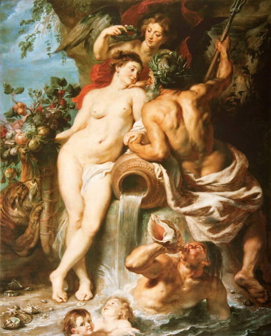 Союз Земли и Воды. Около 1618 г. / Питер Поль Рубенс - Peter Paul Rubens