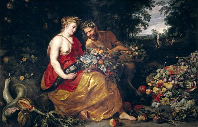 Церера и Фавн / Питер Поль Рубенс - Peter Paul Rubens