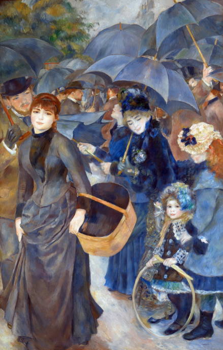 Зонтики / Пьер Огюст Ренуар - Pierre Auguste Renoir
