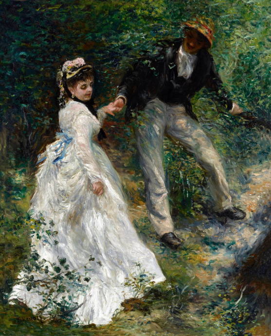 Прогулка / Пьер Огюст Ренуар - Pierre Auguste Renoir