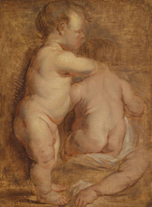Исследование двух Путти / Энтони ван Дик - Anthony van Dyck