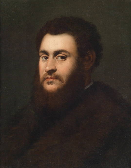 Портрет бородатого мужчины / Якопо Тинторетто - Jacopo Tintoretto