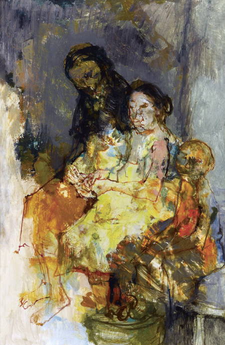 Две женщины и ребенок / Жансем Жан - Jansem Jean