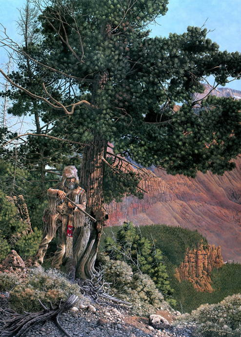 Охотник у дерева / Ричард Люц - Richard Luce